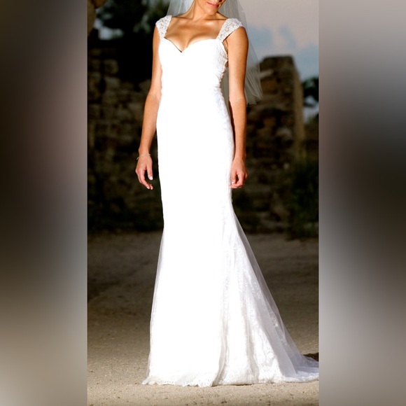 Winnie Couture Beverly Hills Custom Bridal Gown size XS